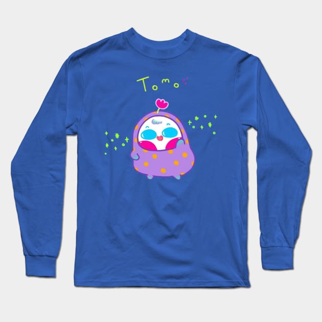 Tomo Long Sleeve T-Shirt by Littlefluffy